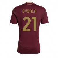 AS Roma Paulo Dybala #21 Hjemmebanetrøje 2024-25 Kortærmet